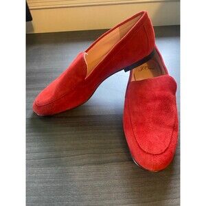 J. Crew flats red Size 6